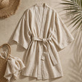 Linen Kimono Robe